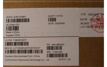 Lenovo 5CB1H70821 COVER Upper Case ASM_POR L82SV CG