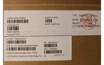 Lenovo 5CB1H70854 COVER Upper Case ASM_RUS L82SV SG