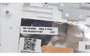 Lenovo 5CB1H71097 COVER Upper Case ASM_SPA L82RG ST W/BU