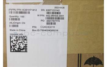 Lenovo 5CB1H71412 COVER Strip Cover W 82R9 SG