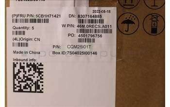 Lenovo 5CB1H71421 COVER Upper Case ASM_ENG W 82R9 SG BL