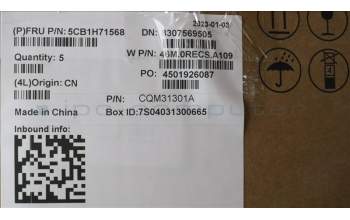 Lenovo 5CB1H71568 COVER Upper Case ASM_SPA W 82R9 CG