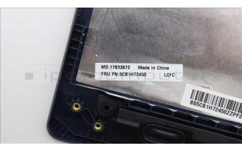 Lenovo 5CB1H72450 C-Cover with keyboard,US English Euro,Abyss Blue,Backlight,FingerPrint