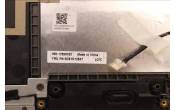Lenovo 5CB1H72647 COVER Upper Case ASM_POR L82RM AG_FP