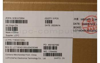 Lenovo 5CB1H72654 COVER Upper Case ASM_GER L82RM AG_FP