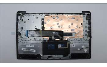 Lenovo 5CB1H72665 C-Abdeckung mit Tastatur, Englisch (US, Euro), arktisgrau, Fingerabdruckleser