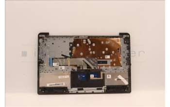 Lenovo 5CB1H72701 C-Abdeckung mit Tastatur, Englisch (GB), arktisgrau, Hintergrundbeleuchtung, Fingerabdruckleser