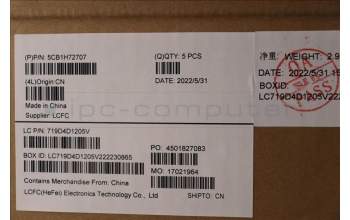 Lenovo 5CB1H72707 COVER Upper Case ASM_SPA L82RM AG_NFP