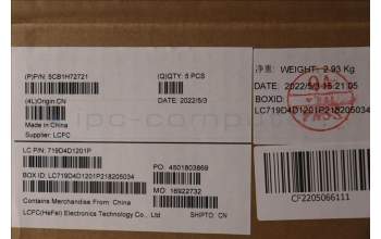 Lenovo 5CB1H72721 COVER Upper Case ASM_HBW L82RM AG_NFP