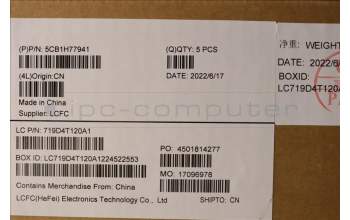 Lenovo 5CB1H77941 COVER Upper Case ASM_SPA L82RK FP AG BL