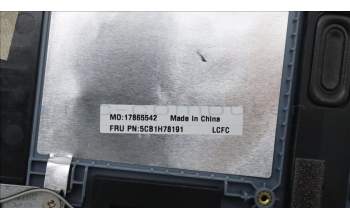 Lenovo 5CB1H78191 COVER Upper Case ASM_SWS L82RK FP MB N