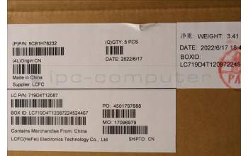 Lenovo 5CB1H78232 COVER Upper Case ASM_UKE L82RK NFP AB N