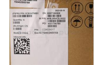 Lenovo 5CB1H79891 COVER Upper Case ASM_GER W 82R7 SG BL