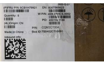 Lenovo 5CB1H79921 COVER Upper Case ASM_FRA W 82R7 SG