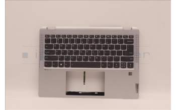 Lenovo 5CB1H79940 C-Cover with keyboard, English, Cloud Grey, Backlight, US
