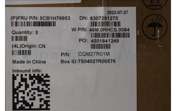 Lenovo 5CB1H79953 COVER Upper Case ASM_FRA W 82R7 CG BL