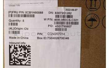 Lenovo 5CB1H80088 COVER Upper Case ASM_GER W 82RA SG