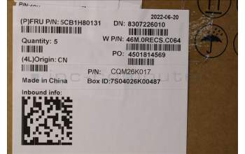 Lenovo 5CB1H80131 COVER Upper Case ASM_SWS W 82RA CG