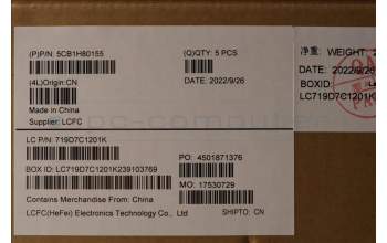 Lenovo 5CB1H80155 COVER UpperCaseASM_EURO ENG L82TUBU_BK