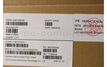Lenovo 5CB1H80165 COVER Upper Case ASM_ITA L82TU BU_BK
