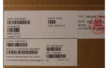 Lenovo 5CB1H80221 COVER Upper Case ASM_FRA L82TV BU_BK_TEX