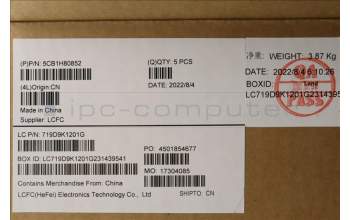 Lenovo 5CB1H80852 COVER Upper Case ASM_UKE L82RL NFP AG U