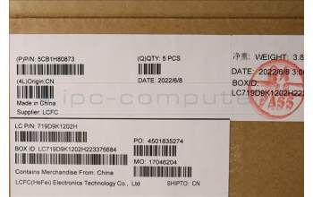 Lenovo 5CB1H80873 COVER Upper Case ASM_SLV L82RL NFP AG U