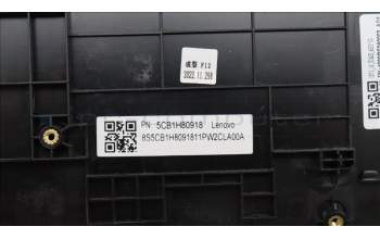 Lenovo 5CB1H80918 C-Cover with keyboard,Spanish,Cloud Grey