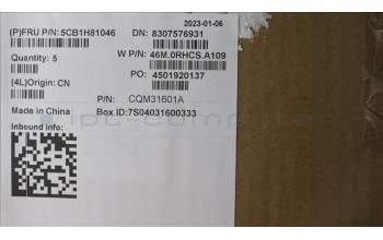 Lenovo 5CB1H81046 C-Cover with keyboard, Russian, Cloud Grey