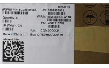 Lenovo 5CB1H81055 COVER Upper Case ASM_NORDIC W 82R8 CG