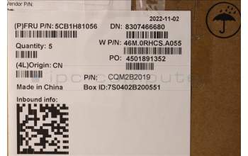 Lenovo 5CB1H81056 COVER Upper Case ASM_BEL W 82R8 CG