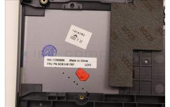Lenovo 5CB1H81767 COVER FRU SERVAL 2.0_C_COVER_AL_ASSY