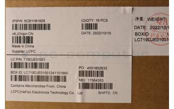 Lenovo 5CB1H81828 COVER ROC-1.0_JT6C1_CCOV_WL_SUB_ASSY_GY