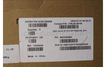 Lenovo 5CB1H82099 COVER UpperCaseASM_SPA C82SH StoBL