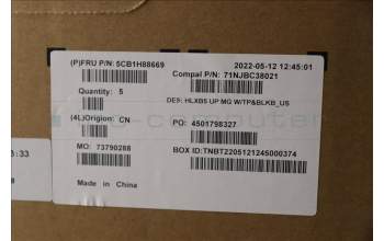 Lenovo 5CB1H88669 COVER Upper Case ASM_ENG C21DL MGBL