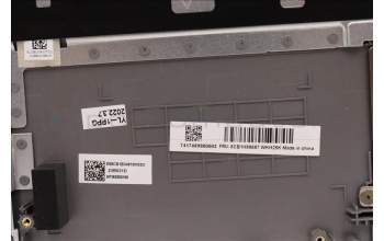 Lenovo 5CB1H88687 C-Cover with keyboard, French, Mineral Grey, Backlight, US