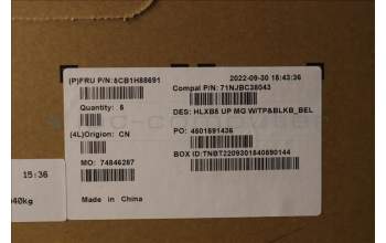 Lenovo 5CB1H88691 COVER Upper Case ASM_BEL C21DL MGBL