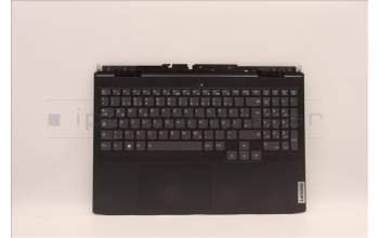Lenovo 5CB1H89867 C-Cover with keyboard,German,Black,Backlight