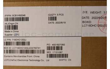 Lenovo 5CB1H92048 COVER Upper Case ASM_ARA L82QD NFPAB