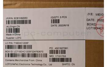 Lenovo 5CB1H92053 COVER Upper Case ASM_ENG L82QD NFPAB