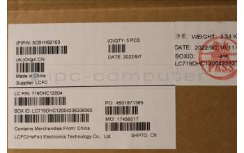 Lenovo 5CB1H92103 COVER Upper Case ASM_SPA L82QD NFPCG