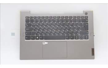 Lenovo 5CB1H92823 C-Abdeckung mit Tastatur, Bulgarisch, Mineralgrau, Ohne_Hintergrundbeleuchtung