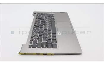 Lenovo 5CB1H92823 C-Abdeckung mit Tastatur, Bulgarisch, Mineralgrau, Ohne_Hintergrundbeleuchtung