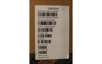 Lenovo 5CB1H95436 COVER Upper Case ASM_BUL H 82SK STGY DIS