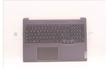 Lenovo 5CB1H95449 C-Abdeckung mit Tastatur, Italienisch, Sturmgrau