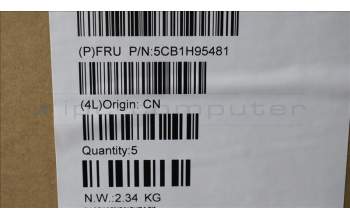 Lenovo 5CB1H95481 COVER Upper Case ASM_ITA H 82SK STGY UMA