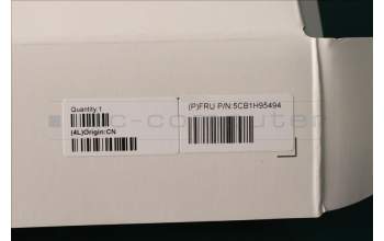 Lenovo 5CB1H95494 COVER Upper Case ASM_UKE H 82SK STGY UMA