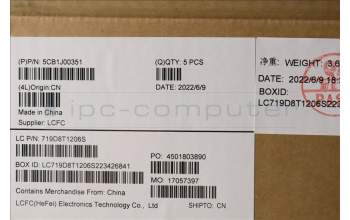 Lenovo 5CB1J00351 COVER Upper Case ASM_GERL82SFFP_CG_BL_ML