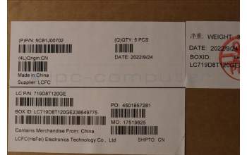 Lenovo 5CB1J00702 COVER Upper Case ASM_ARAL82SFFP_CG_NB_PC