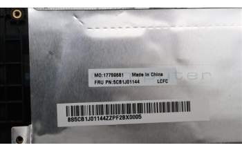 Lenovo 5CB1J01144 COVER UpperCaseASM_CZE/SLKL82SFFPSGBL_ML